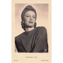 Annaliese Von Eschtruth German Film Actress of Greta Garbo Postcard