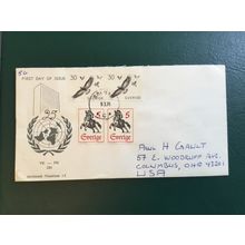 ICOLLECTZONE Sweden 837 pair, 802 pair on Cover (E600)