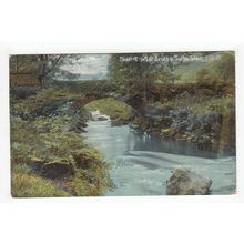 Tholt-E-Will Bridge Sulby Glen Isle of Man Postcard IOM Manx Sun Series