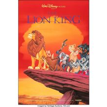 the lion king 1994 10 Poster Canvas Movie Film Print A0 A1 A2 A3 A4 A5 A6 Art Wa