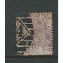 Queen victoria 21/2d rosy mauve sg141 plate 6 gf cv£80