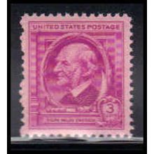 861 3c Ralph Emerson Fine MNH KA2287