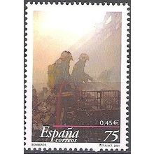 España 2001 Michel 3610 Neuf ** Cote (2008) 0.95 € Sapeurs-Pompiers
