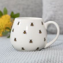 Mug - Bee Print Rounded Mug