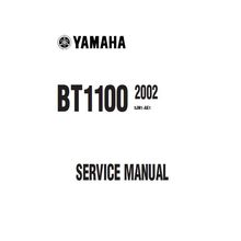 YAMAHA BT1100 BULLDOG SERVICE MANUAL 2002 MOTORCYCLE 356 PAGES IN ENGLISH