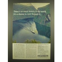1969 Moore-McCormack Lines Cruise Ad - So Much Beauty in the World