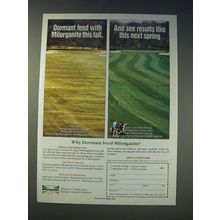 1989 Milorganite Fertilizer Ad - Dormant feed with milorganite this fall