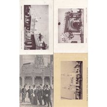 British Franco Exhibition Prince Of Wales Indo Chinese Palace 4x Postcard s