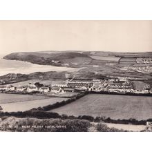 Nalgo Holiday Centre Croyde Yorkshire 1960s Aerial Postcard