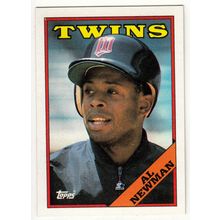 1988 Topps baseball card 648 Al Newman