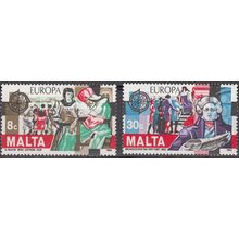 Malta 1982 Michel 661 - 662 Neuf ** Cote (2006) 3.25 € Europa CEPT Faits