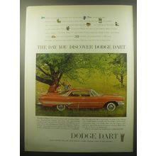 1960 Dodge Dart Car Ad - The Day you discover Dodge Dart