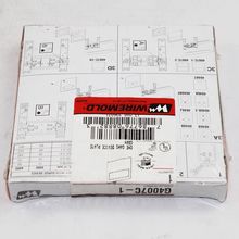 Wiremold 1 Gang G4007C-1 Device Overlapping Cover Plate Cable Raceway Gray