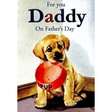 For You Daddy On Father's Day - Father's Day Greeting Card - 28628