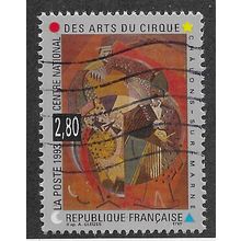 FRA 1993 2.80F 'CIRCUS ARTS' FINE USED (EBID58-022)