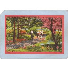 New York West Hempstead Long Island Postcard Bridle Path Hempstead Lake St~4