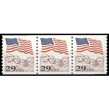2523 29c U.S. Flag Very Fine MNH PNC 1/3 W1366