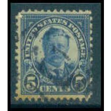 Used 637 5c Theodore Roosevelt Average Plus M10041
