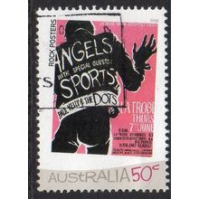 Australia 2006 Rock Posters - Angels, Sports, Paul Kelly & Dots 50c Sheet Used