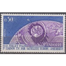 Andorre Français 1962 Michel 178 Neuf ** Cote (2008) 2.50 € Satellite Telstar