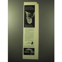 1964 S.S. White Airbrasive Ad - Superfine Cutting