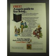 1972 Camel Cigarettes Ad - Guide to Fine Living