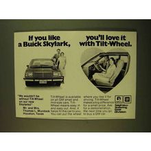 1979 GM Saginaw Tilt-Wheel Steering Ad - Buick Skylark