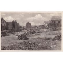 La Portel Rue Victor Hugo Real Photo Old French Postcard