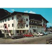 Hotel Restaurant Grindelwald Hirschen Farm Wacker Switzerland Postcard