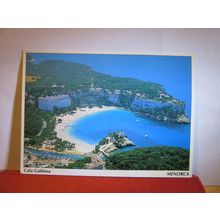 CALA GALDANA, MENORCA, SPAIN used postcard 1998 pm =