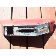 1965 Plymouth Barracuda Red Floor Shift Automatic Console OEM 2581206 2581226