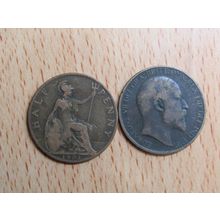 GB 1903 Edward VII Half PennyCoin