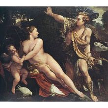 Venus_and_Adonis_WGA Poster Canvas Movie Film Print A0 A1 A2 A3 A4 A5 A6 Art Wal