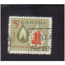 1958 canada oil industry 5c f/u sg507