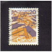 1972 canada prairie landscape 20c f/u sg704a