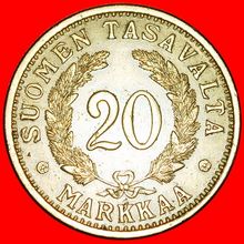 SPRUCE: FINLAND ★ 20 MARKS 1939S! LOW START ★ NO RESERVE!