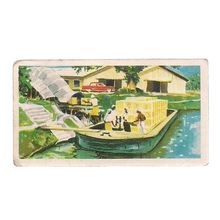 2 x ISLAND OF CEYLON series tea cards by CEYLON TEA CENTRE & BADSHA TEA Co. Ltd=