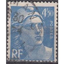France 1947 Michel 797 O Cote (2008) 0.20 Euro Marianne de Gandon Cachet rond