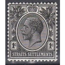 Straits Settlements 1919 1c SG 194 U/Mint