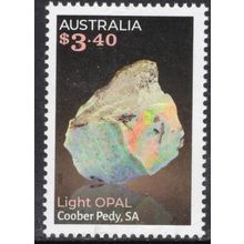 AUSTRALIA: 2025, $3.40 LIGHT OPAL DOMESTIC POST, MNH SHEET PERF STAMP