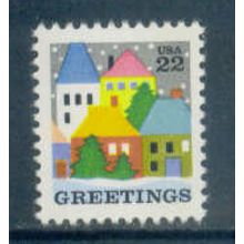 2245 22c Village Scene Fine MNH MA2068