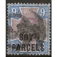 1888 O67 9d Purple/Blue Government Parcels Official Good+ Used ..