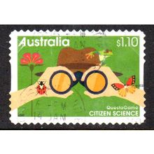 AUSTRALIA: 2020, $1.10 CITIZEN SCIENCE, QUESTAGAME, USED S/A STAMP. 615/38