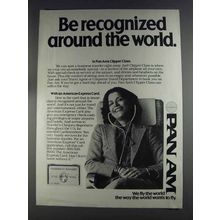 1980 Pan Am Clipper Class Ad - Be Recognized