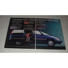 1989 Chevy Lumina APV Van Ad - Lumina APV. What the future will hold