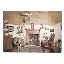 SKYE COYYAGE MUSEUM, KILMUIR, ISLE OF SKYE, SCOTLAND used postcard, 1982 =