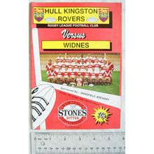 1990 programme Hull Kingston Rovers v. Widnes, 14/10