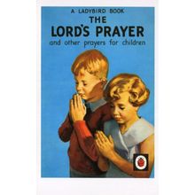 The Lords Prayer Christian First Edition Ladybird Book Postcard