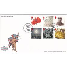 The Great War 1914 Your Country Needs You Stamp Frank First Day Cover