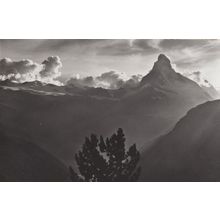 Zermatt Matterhorn Switzerland Disaster Weather Cloud RPC Postcard